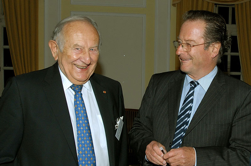 Dr. Wiegand Pabsch mit Außenminister a. D. Dr. Klaus Kinkel